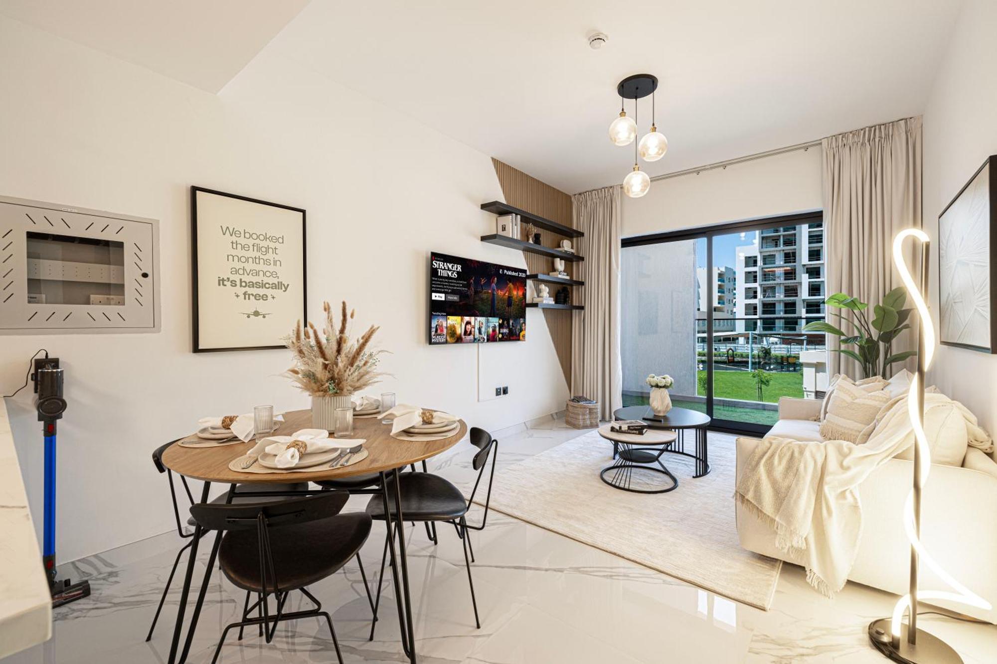 Apartment Brand New 1br With Pool, Sauna & Gym Dubai